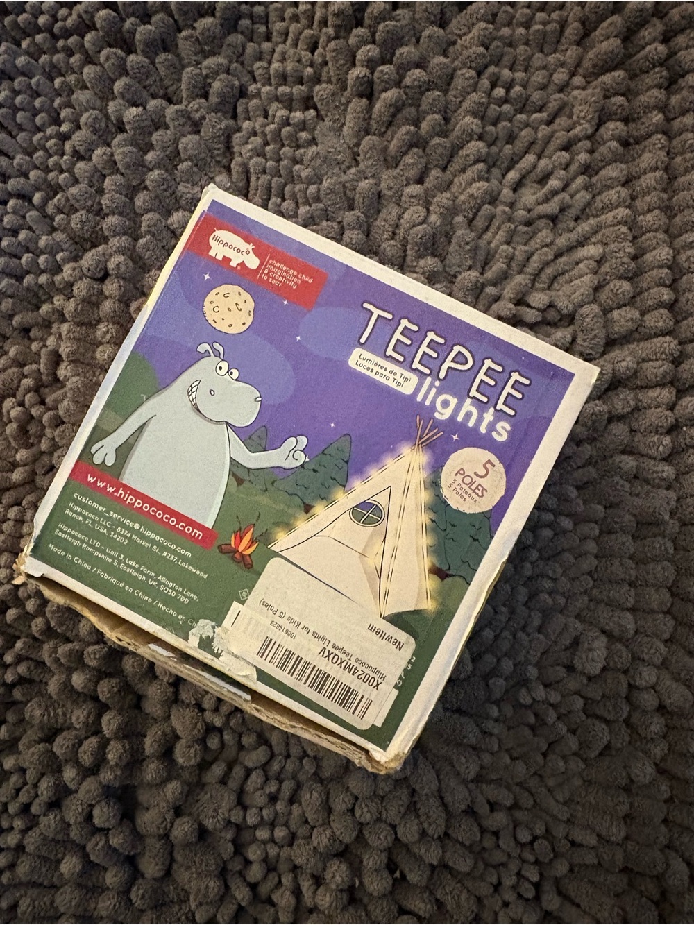 Hippococo 5 Pole Teepee String Lights